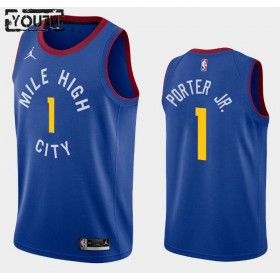 Maillot Basket Enfant Denver Nuggets Michael Porter Jr. 1 2020-21 Jordan Brand Statement Edition Swingman